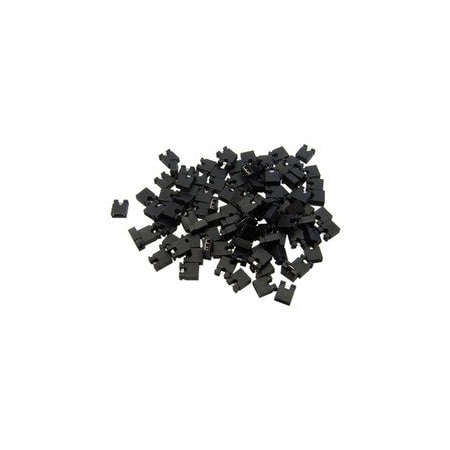 Swe-Tech 3C Computer Jumper, CD/DVD Drive, Motherboard and/or Expansion Card Jumper blocks, 2.54mm, 100PK FWT30J1-00100
